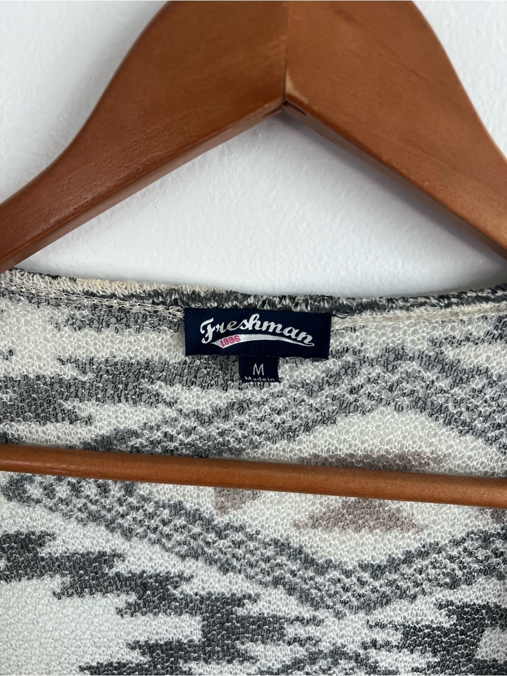Freshman Aztec Pattern Cardigan - Picture 6 of 7